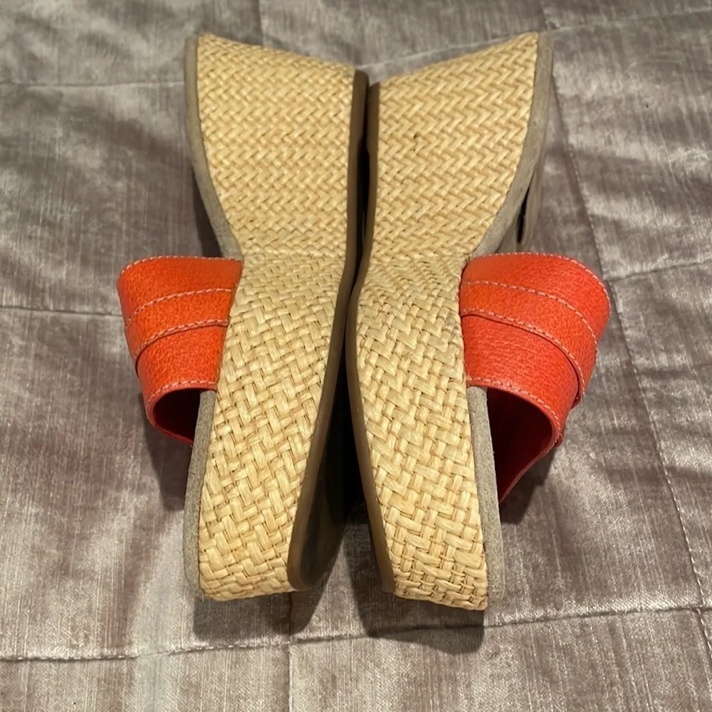 PRADA Slip On Leather Espadrilles Size 7.5